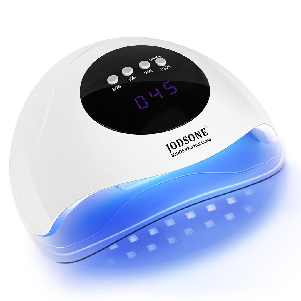 JODSONE U V LED Nail Lamp, Nail Dryer for Gel Polish, Led Light with Automatic Sensor & 4 Timers